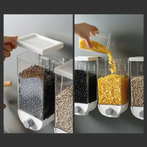 Dispensador de Cereales y Granos de Pared