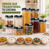 Set X 7 Contenedores Hermeticos