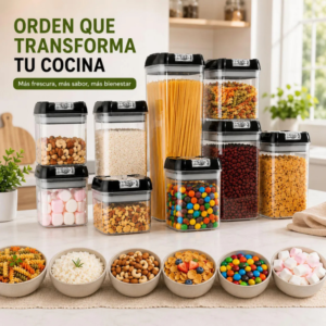 Set X 7 Contenedores Hermeticos