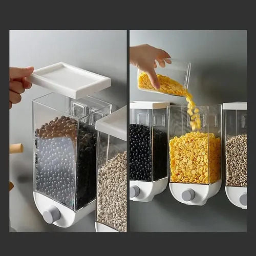 Dispensador de Cereales y Granos de Pared