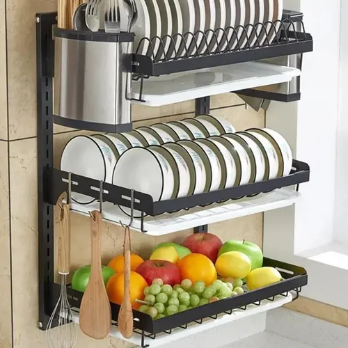 escurridor 1 Escurridor de Platos de Pared Organizado