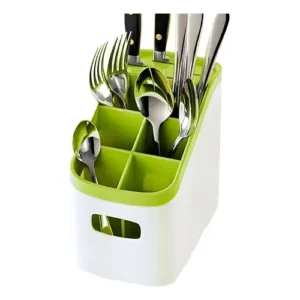 Organizador y Escurridor de Cubiertos de Mesa