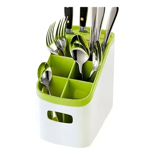 Organizador y Escurridor de Cubiertos de Mesa