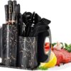 Set de Utensilios de Cocina 19 Piezas con Soporte