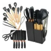 Set de Utensilios de Cocina 19 Piezas con Soporte