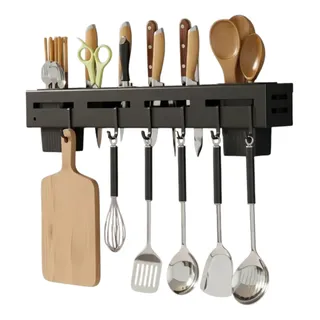 Soporte Metálico para Utensilios de Cocina