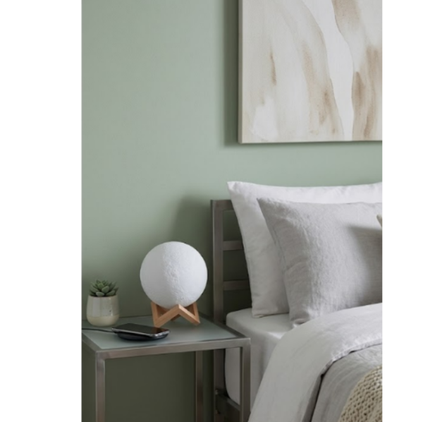 Humidificador Luna QX19 con Luz Ambiental LED