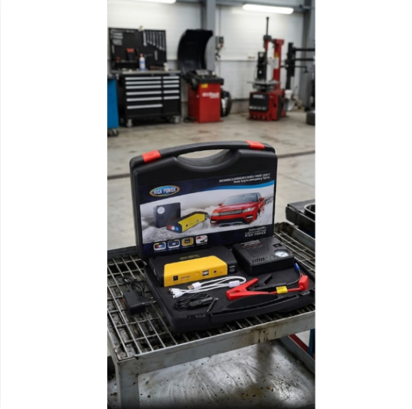 Iniciador Compresor de Carros Portátil Recargable