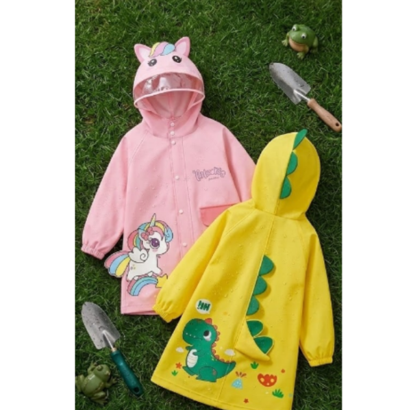 Capa Impermeable para Niños con Capucha | Divertida