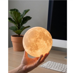 Lámpara Luna 3D con Luz LED | Decoración