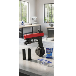 Pistola de Hidrogel Estilo Glock - Incluye Accesorios