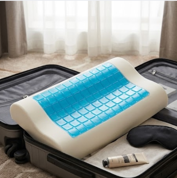 Almohada Gel Memory Pillow 60x40 - Funda Suave